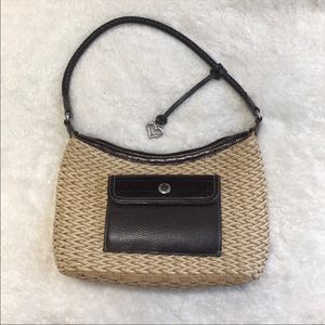 Brighton woven shoulder bag